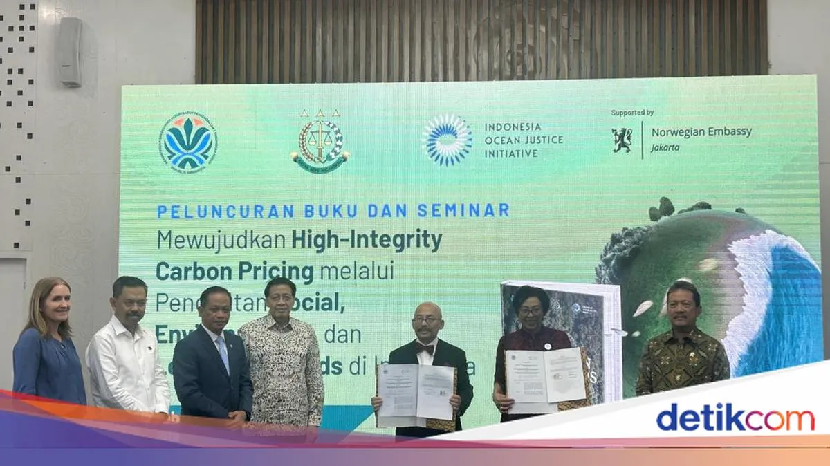 Peluncuran Buku Safeguards untuk Lindungi Nilai Ekonomi Karbon