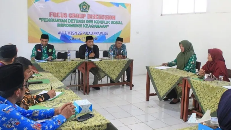 Kemenag Kepulauan Seribu Gelar FGD Penguatan Deteksi Dini Konflik Sosial Berdimensi Keagamaan
