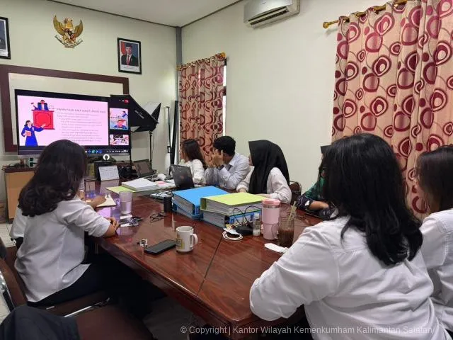 Peserta Pemagangan Kemenkumham Ikuti Sosialisasi Kitab Undang-Undang Hukum Pidana