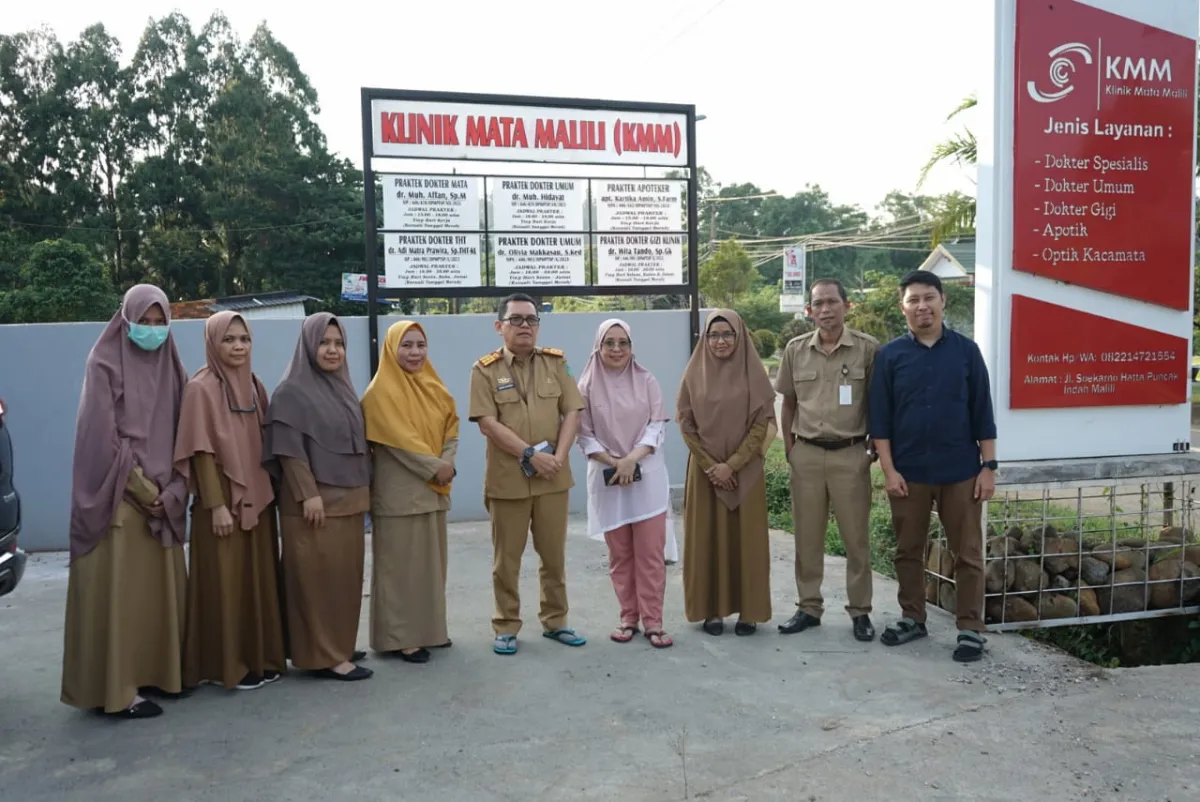 Tim Verifikasi Dinas Kesehatan Luwu Timur Kunjungi Klinik Mata Malili untuk Evaluasi Izin Operasional