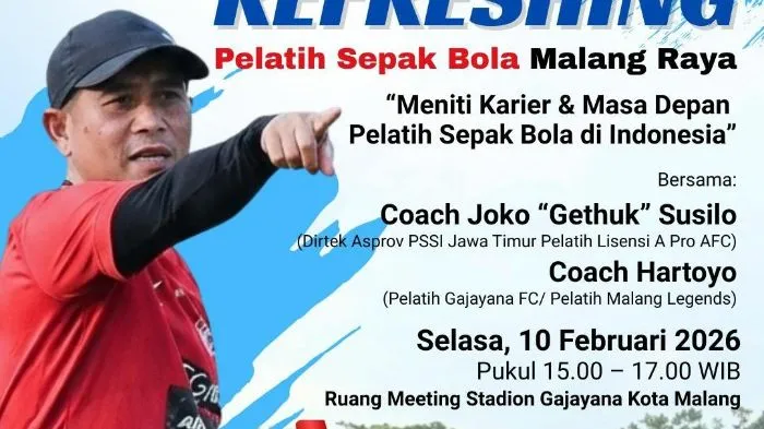 MCFA Tingkatkan Kualitas Pelatih untuk Kebangkitan Sepak Bola Malang