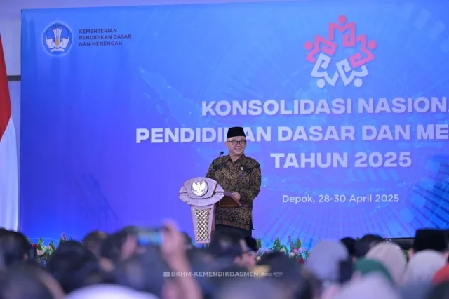 Mendikdasmen Ungkap Tujuh Program Prioritas Pendidikan di Konsolidasi Nasional 2025