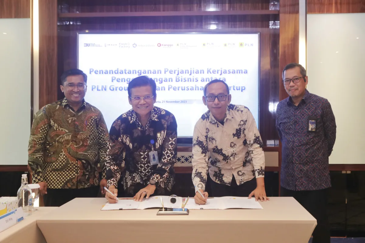 PLN Jalin Kerja Sama dengan Empat Startup untuk Dorong Inovasi Bisnis