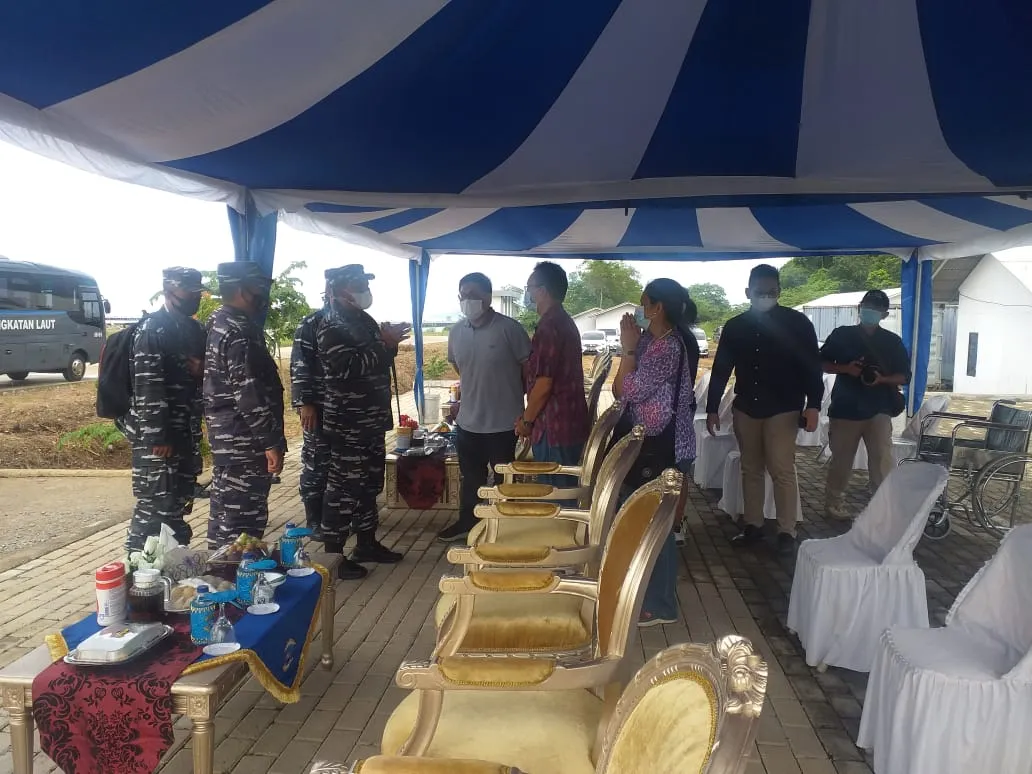 Panglima Kolinlamil Tinjau Pembangunan Kapal di PT Daya Radar Utama