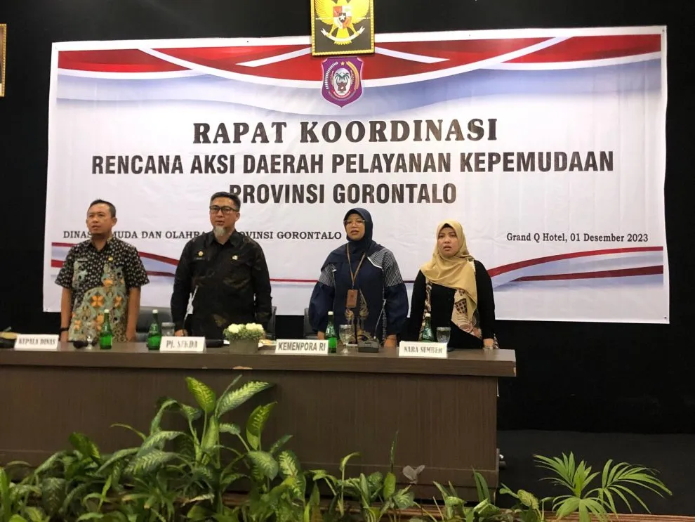 Pemprov Gorontalo Susun RAD Kepemudaan, Diminta Fokus pada Isu Partisipasi Pendidikan hingga Kekerasan