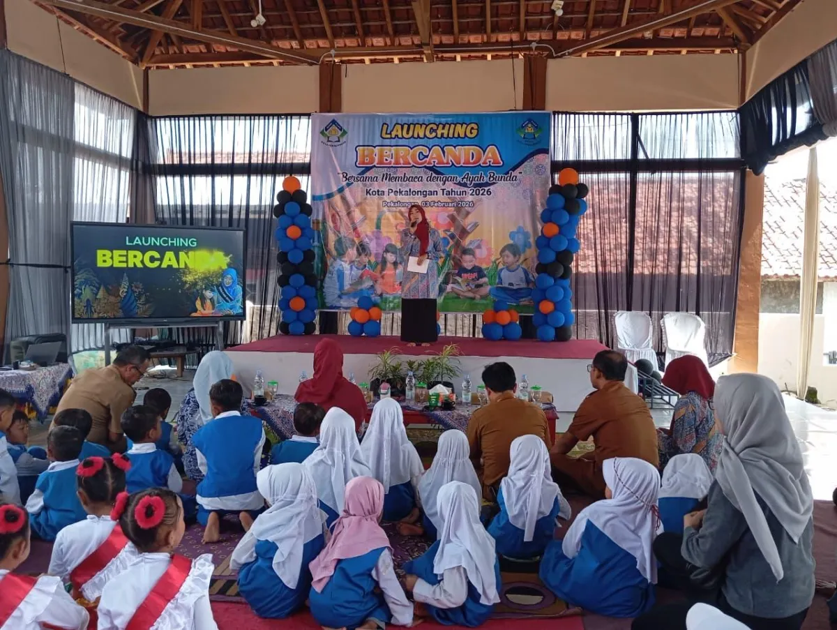 Dindik Pekalongan Luncurkan Program Bercanda, Dorong Literasi Anak Usia Dini Lewat Membaca Bersama Orang Tua