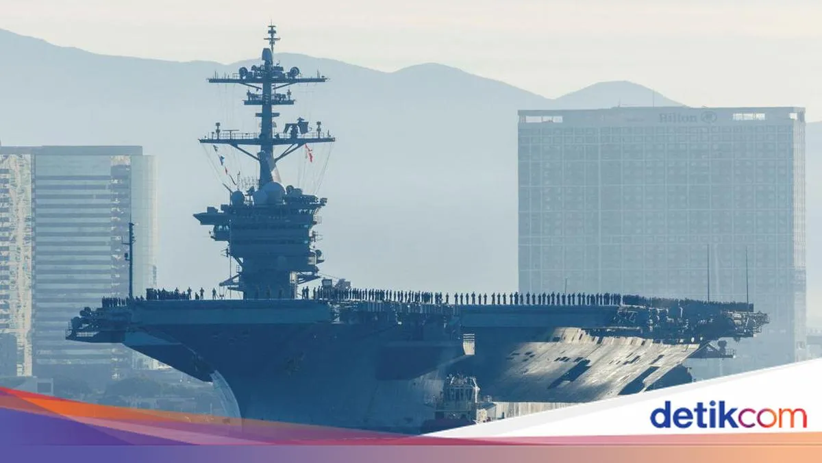 Kapal Induk USS Abraham Lincoln Tiba di Timur Tengah di Tengah Ketegangan AS-Iran