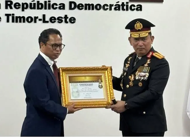 Kapolri Dapat Penghargaan Timor Leste, Tunjukkan Komitmen Keamanan Regional