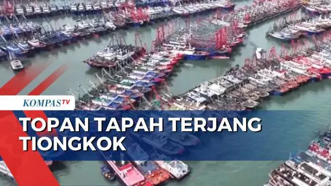 Topan Tapah Kembali Melanda Guangdong, Tiongkok