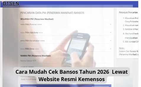 Panduan Cek Status Bansos Kemensos 2026 via Aplikasi dan Situs Resmi untuk Verifikasi Penerima