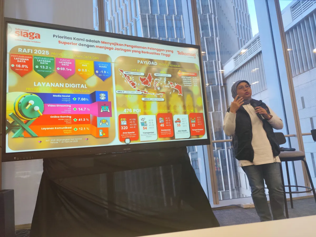 Telkomsel Perkuat 5G dan AI untuk Antisipasi Lonjakan Trafik Ramadan-Idulfitri 2025
