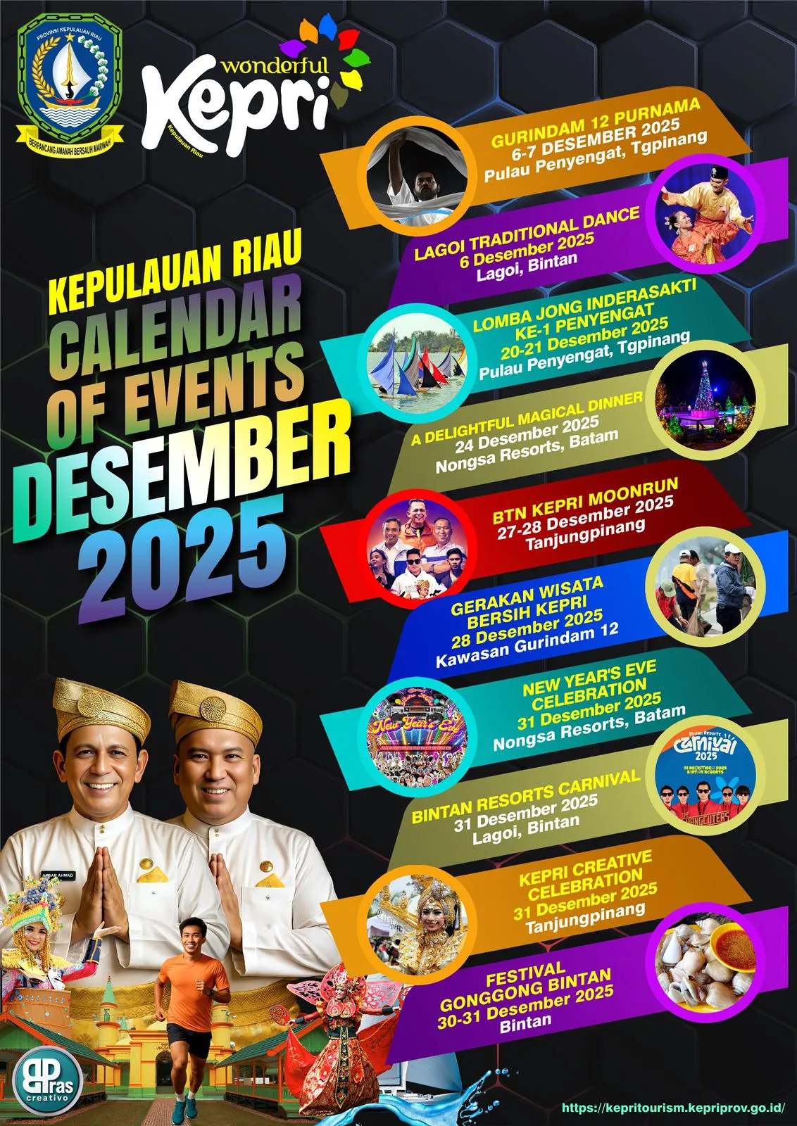 Rangkaian Event Menarik Pariwisata Kepri di Desember 2025