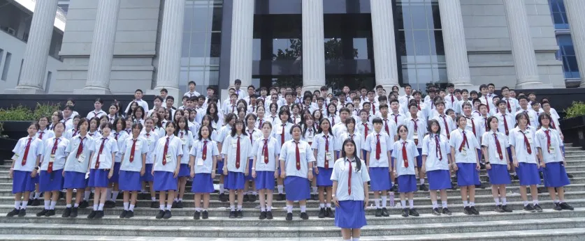 185 Siswa SMP Amore Prime School Kunjungi MK untuk Mengenal Peran dan Kewenangannya
