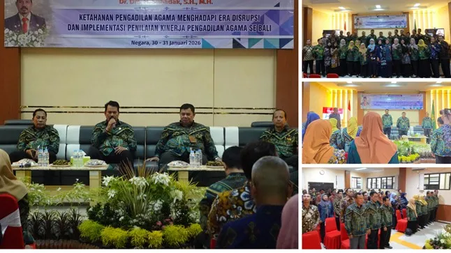 Ketua PTA Bali Beri Pembinaan PA se-Bali untuk Perkuat Ketahanan Hadapi Era Disrupsi