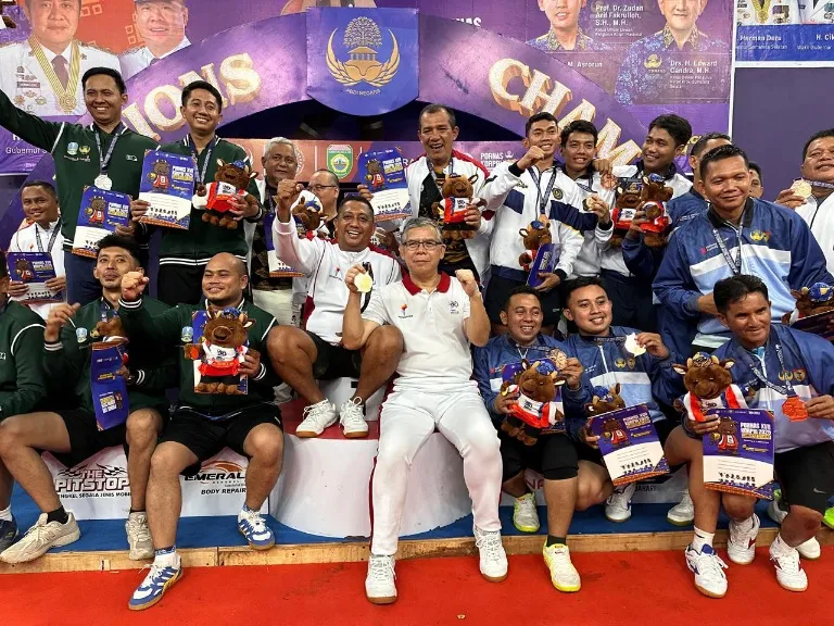 Kemenpora Raih Emas Lagi di Pornas Korpri XVII 2025
