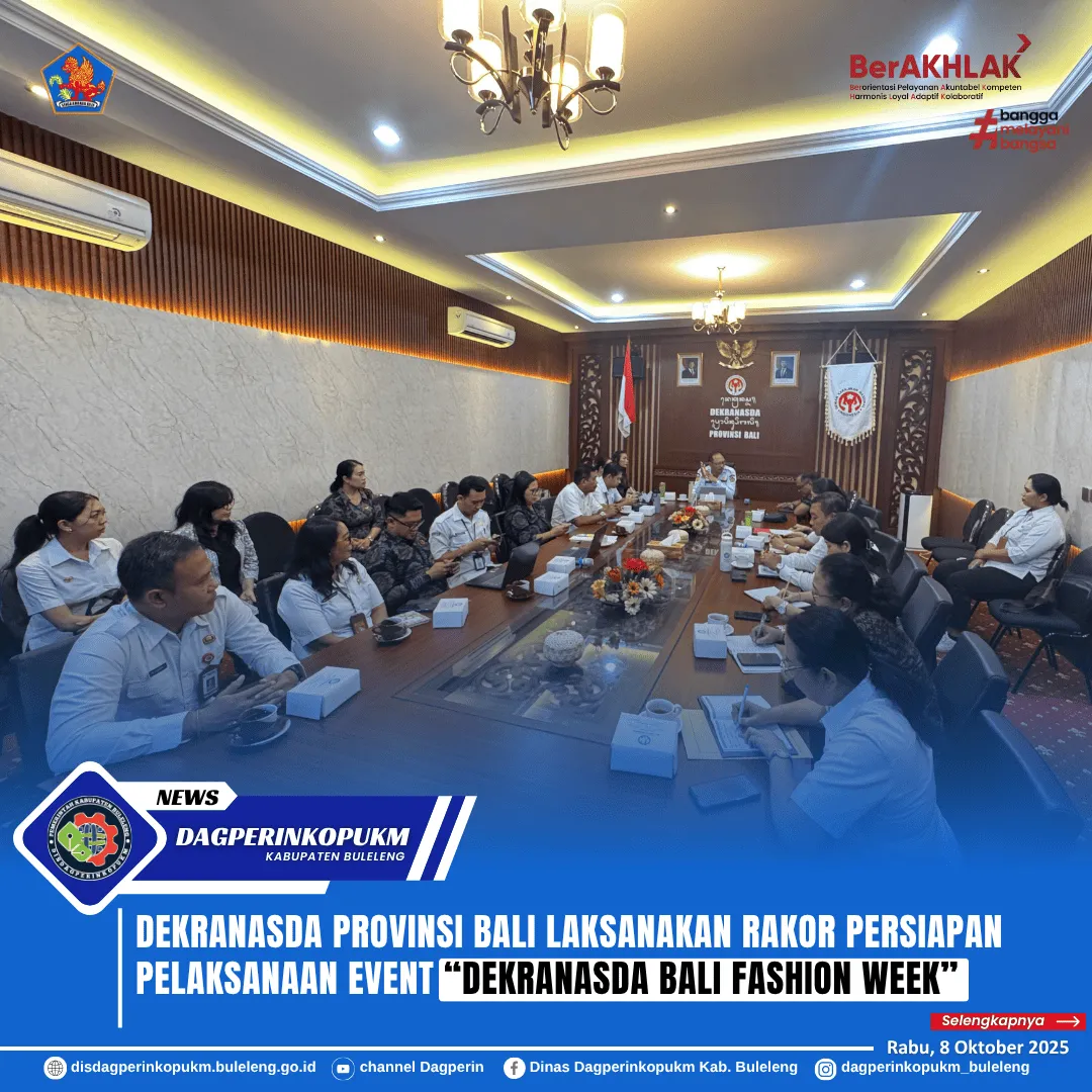 Rakor Dekranasda Bali Persiapkan Fashion Week 2025