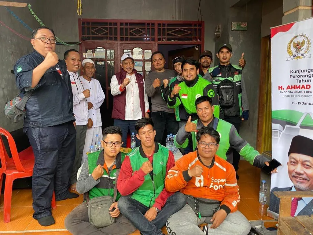 Kunjungan Kerja Anggota DPR RI ke Pembangunan Kantor Speed Ojol di Karawang