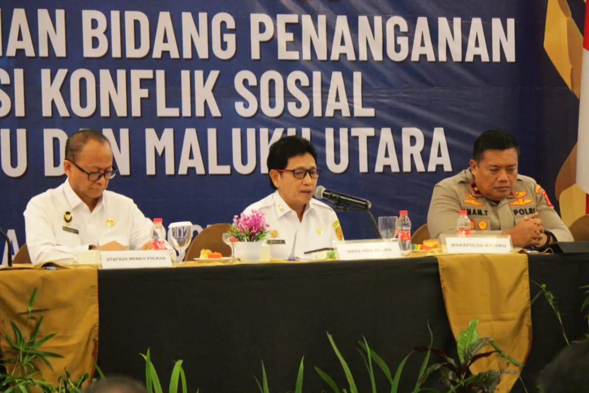 Strategi Penanganan Konflik Sosial di Maluku Diajukan dalam Rapat Koordinasi