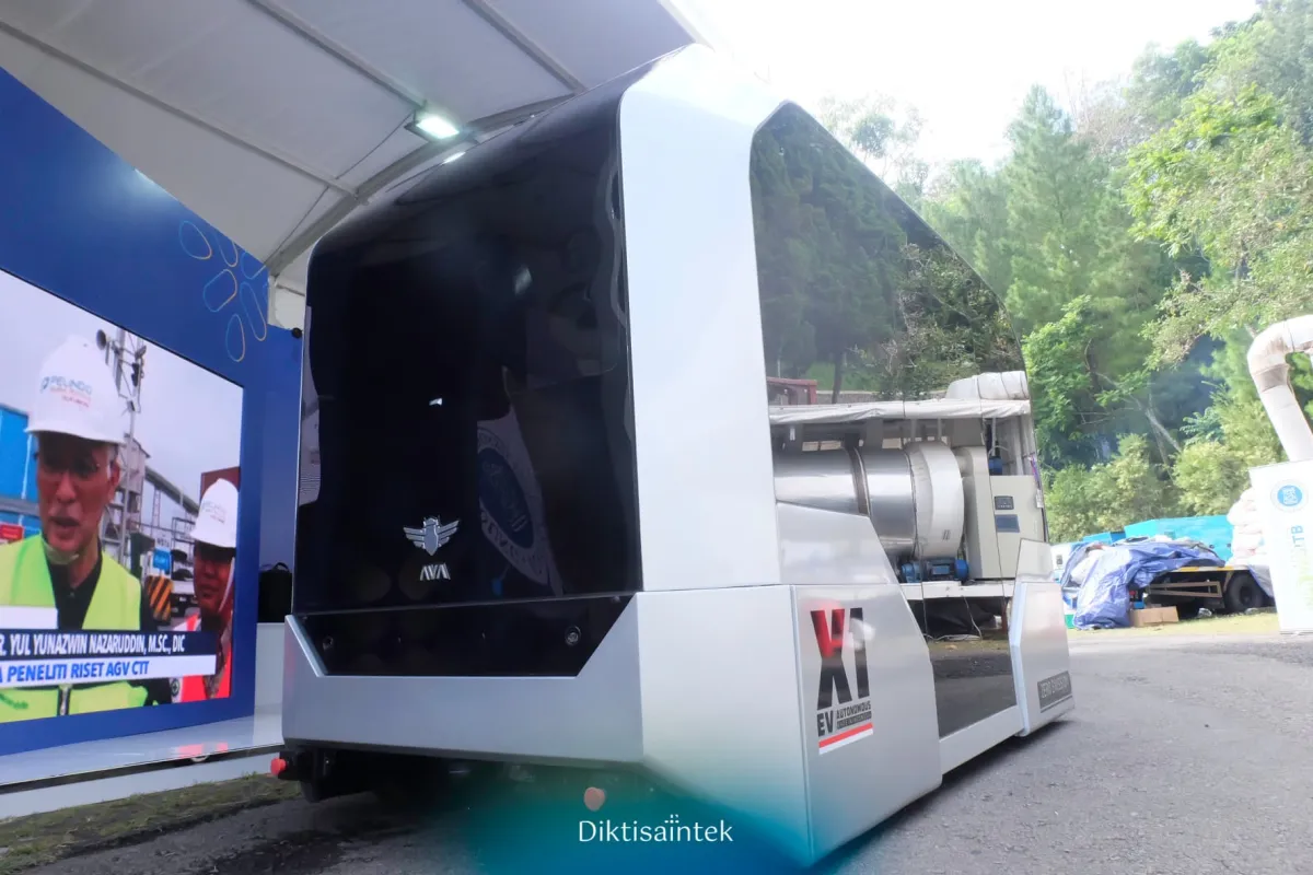 ITB Pamerkan AVA, Prototipe Kendaraan Otonom Listrik Berbasis Kamera dan AI di KSTI 2025