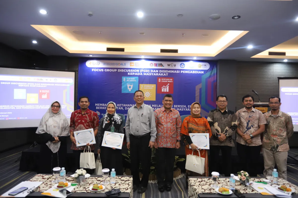 USK Perkuat Ketahanan Daerah Melalui Air Bersih dan Energi Berkelanjutan