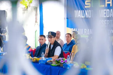 Sapa Warga Medan Kota, Rico Waas Bahas Penanganan Banjir, Keamanan Lingkungan, dan Dorong Investasi