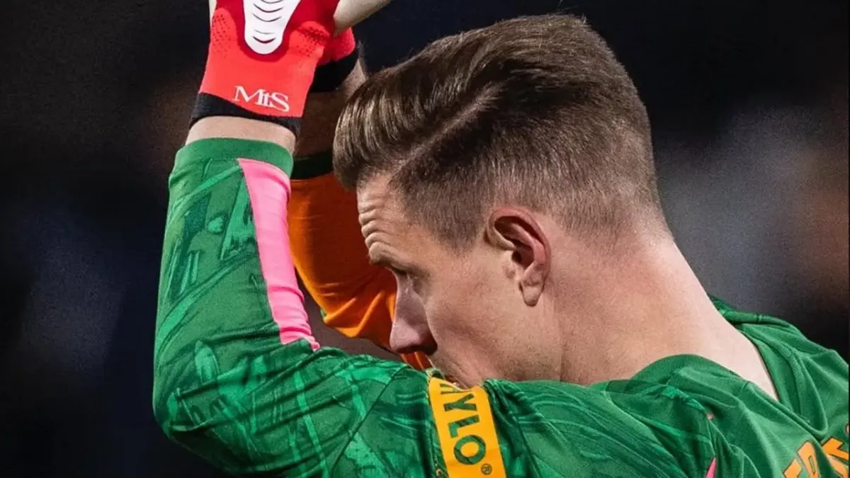 Cedera Parah Hentikan Langkah Ter Stegen di Girona