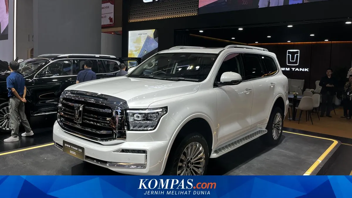 GWM Tank 500 Diesel Resmi Meluncur, Tantang Pajero Sport dan Fortuner