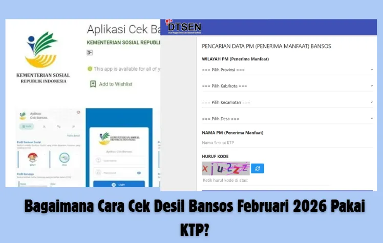 Cek Desil Bansos Februari 2026 Kini Mudah dengan KTP Secara Online