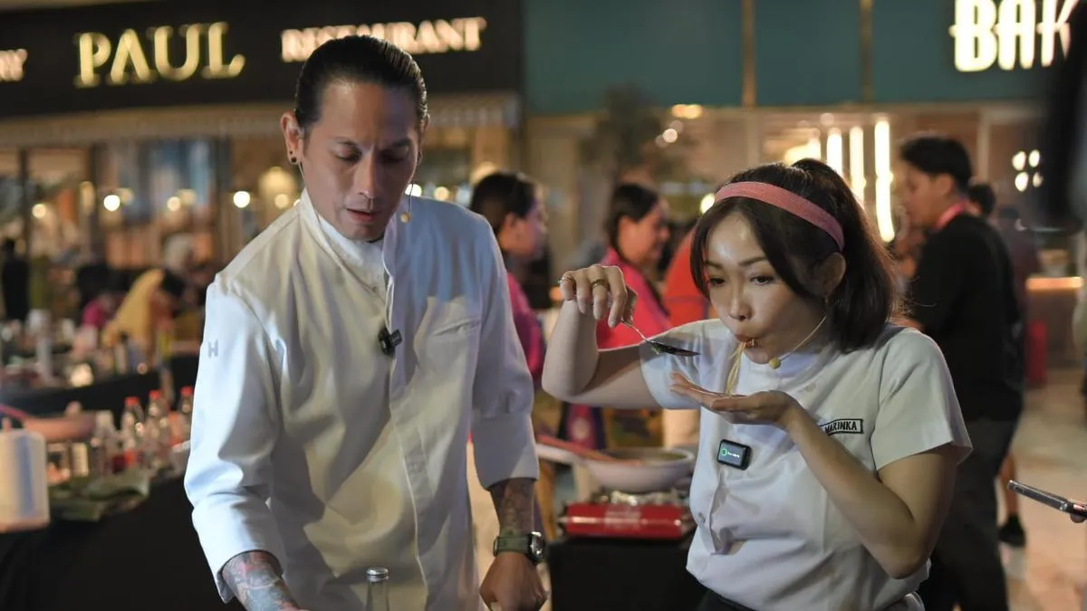 Chef Juna dan Marinka Uji Kreativitas 40 Influencer di Finna Cooking Competition 2025