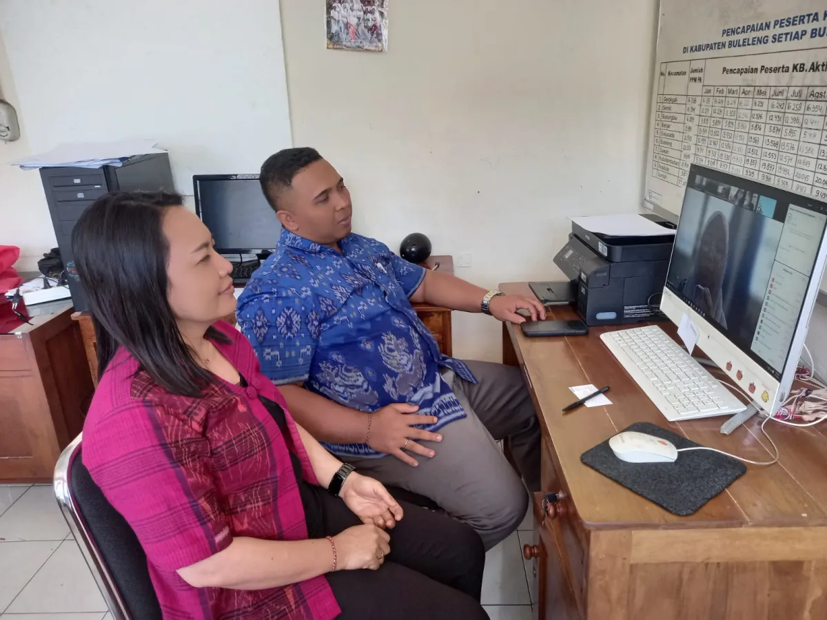 P2KBP3A Buleleng Ikuti Zoom PANTAU KB untuk Percepat Pelayanan Kontrasepsi di Wilayah Prioritas