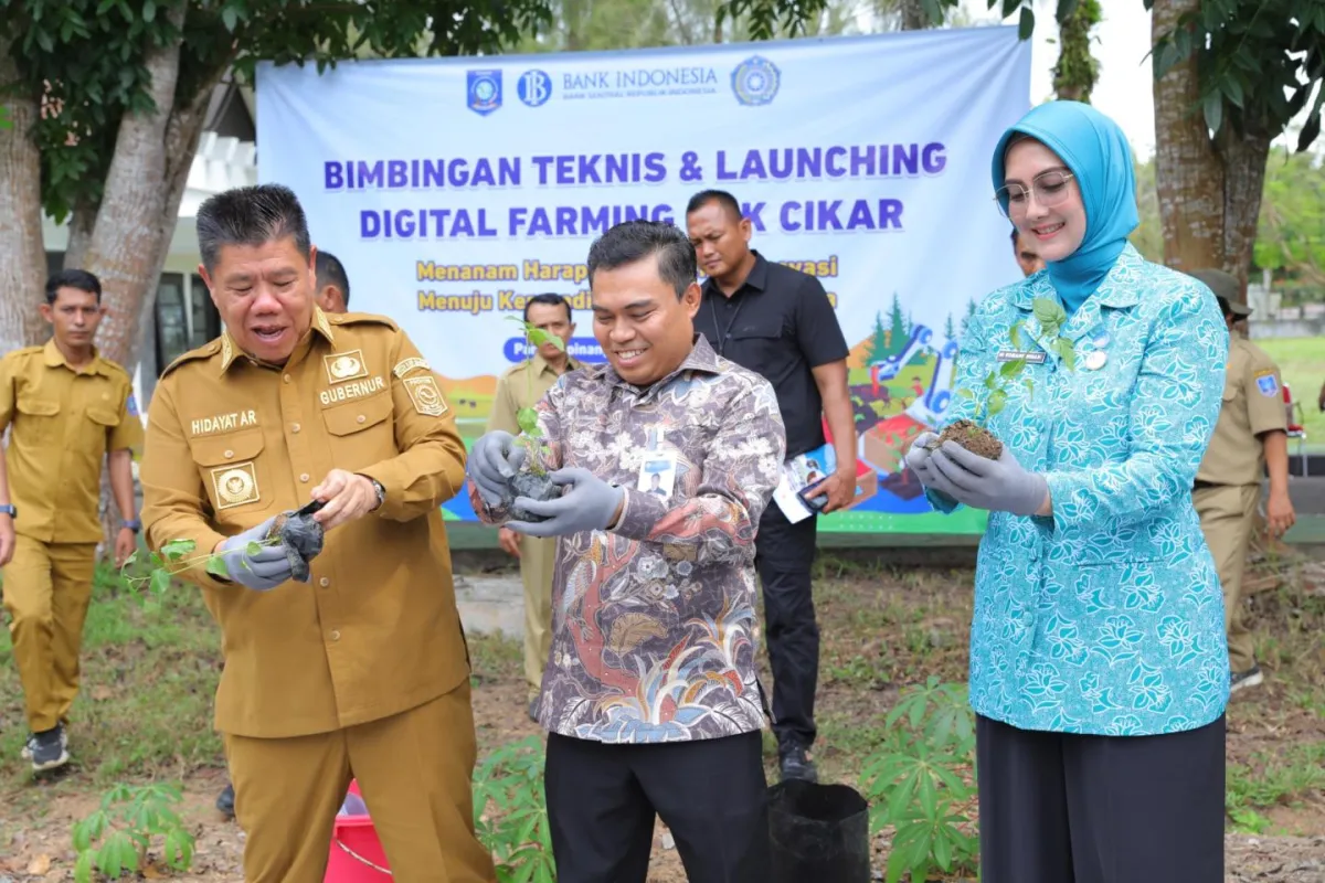 Gubernur Hidayat Arsani Luncurkan Inovasi Digital Farming untuk Ketahanan Pangan di Babel