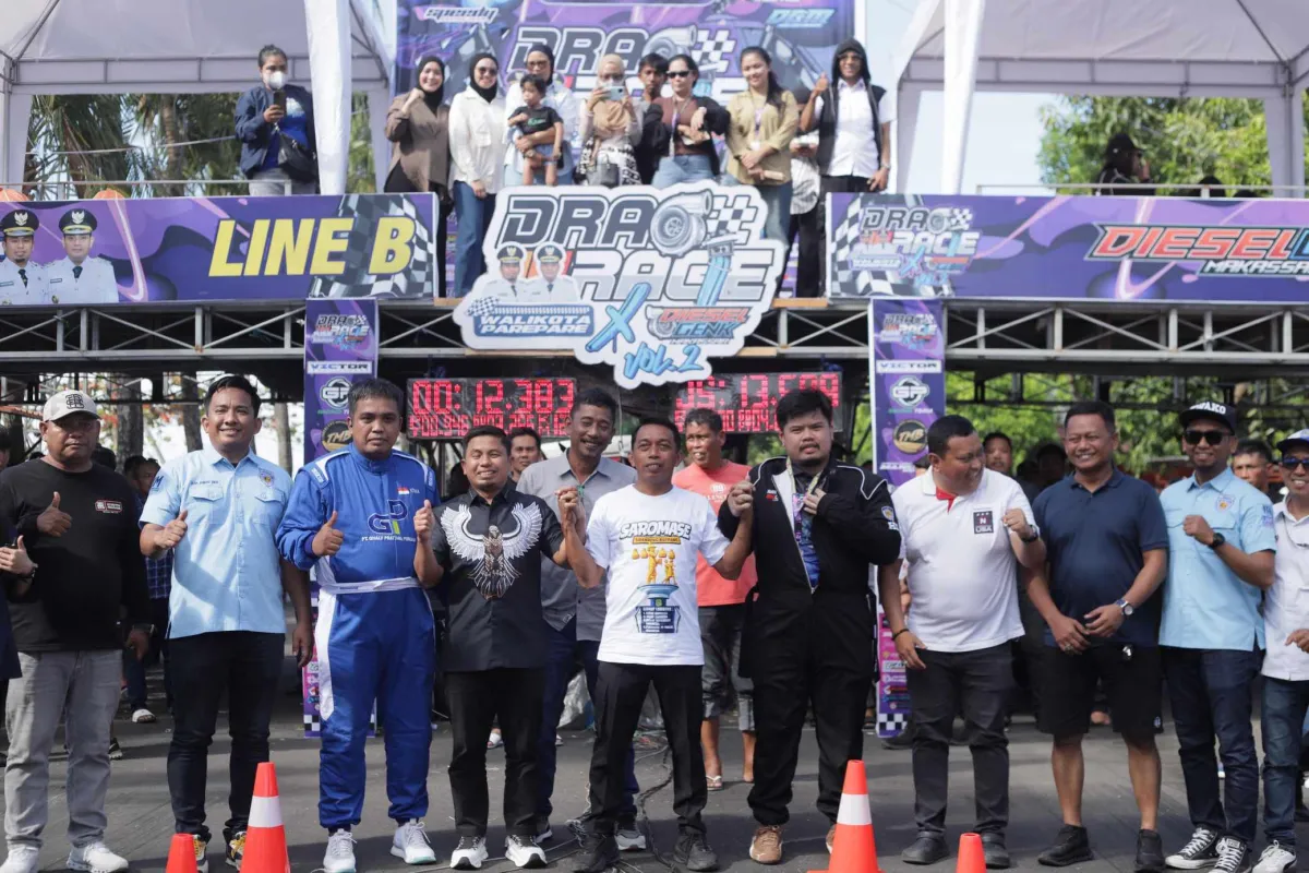 Bupati Sidrap Dukung Drag Race Diesel Gank untuk Promosi Olahraga dan Ekonomi