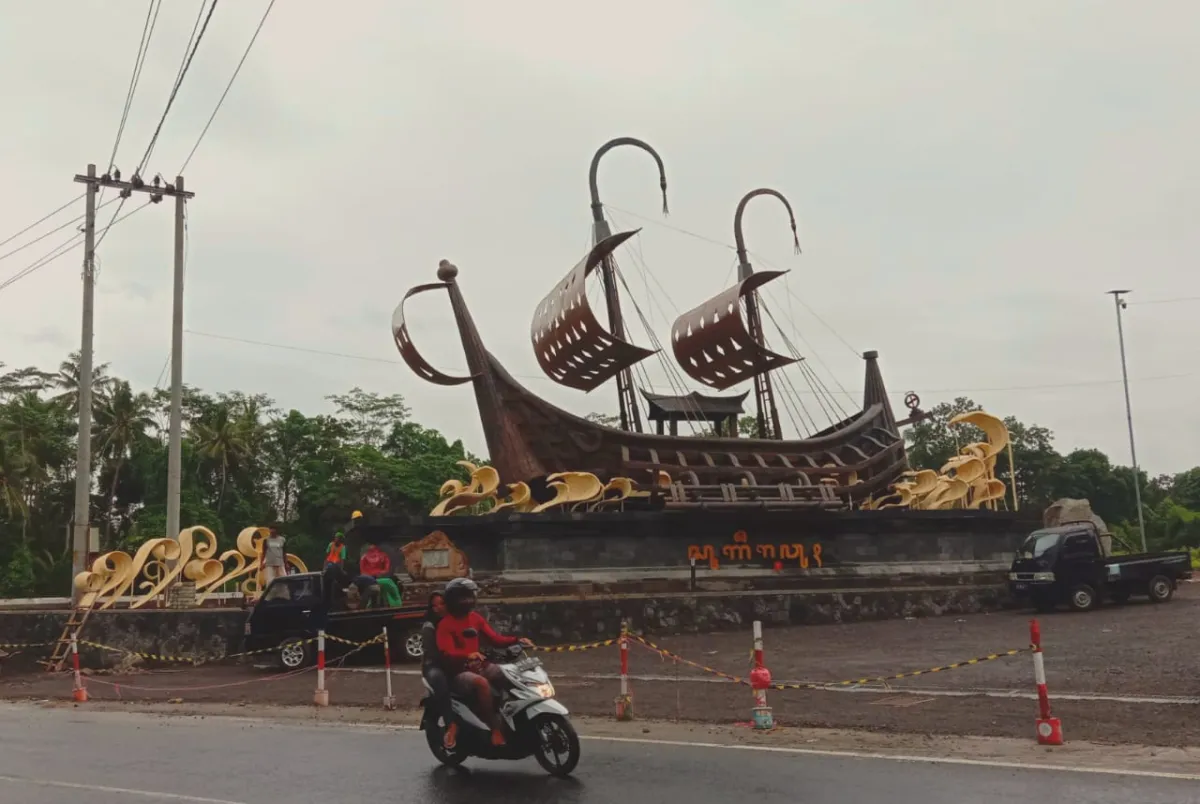 Pembangunan Gerbang Kapal Samudra Raksa Hampir Rampung di Kulon Progo