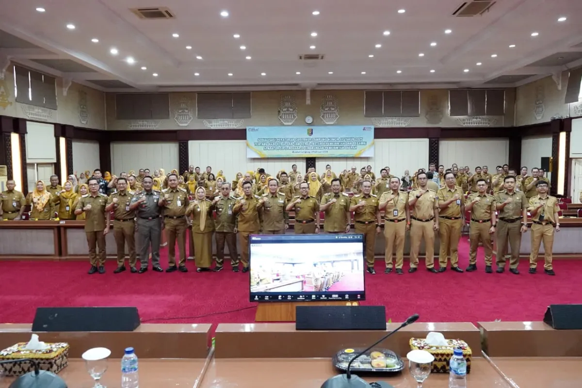 Pemprov Lampung Terapkan Jam Kerja Baru untuk Tingkatkan Produktivitas ASN