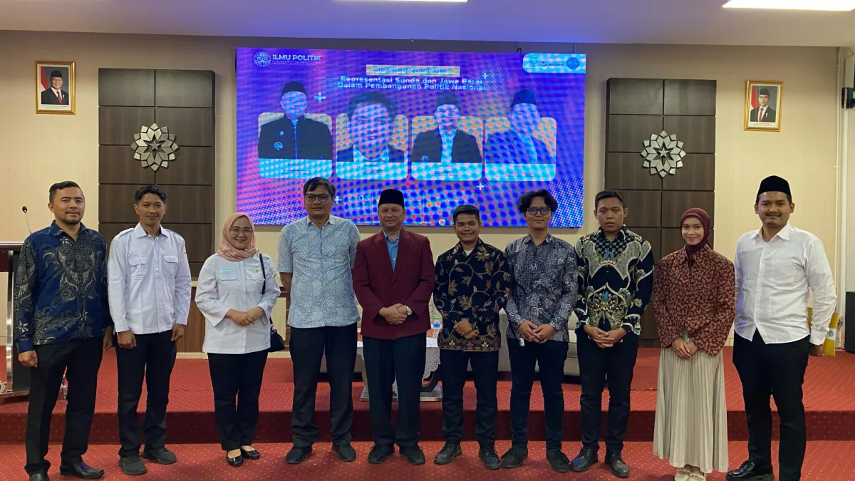 Seminar Nasional Ilmu Politik UIN Bandung Bahas Representasi Sunda-Jawa Barat dalam Politik Nasional