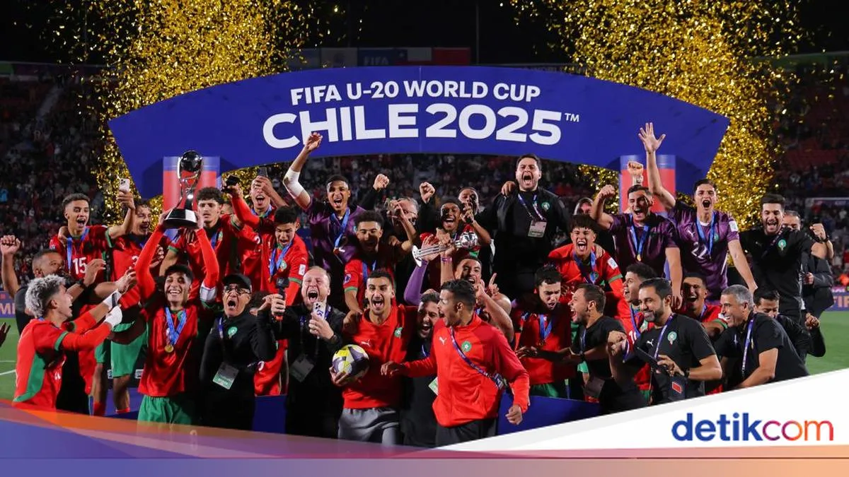 Maroko U-20 Raih Gelar Juara Piala Dunia 2025 Usai Kalahkan Argentina 2-0