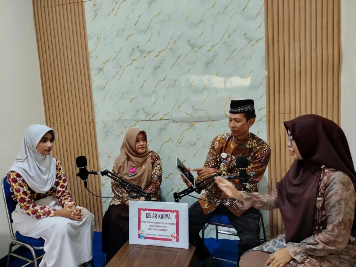 Lewat Proyek P5, SMPN 3 Kota Pekalongan Ajarkan Kewirausahaan Digital Marketing kepada Siswa
