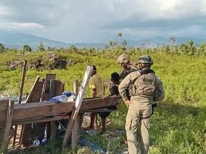 Satgas Damai Cartenz 2026 Sambangi Warga Nduga, Perkuat Kepercayaan Polri-Masyarakat