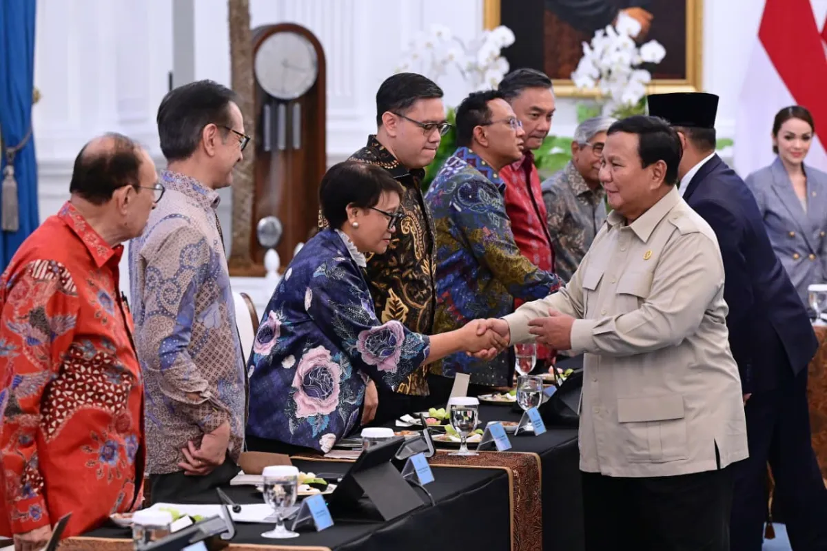 Prabowo Presiden Bahas Arah Politik Luar Negeri dengan Mantan Menlu dan Tokoh Diplomasi