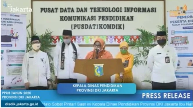 Kadisdik DKI Diteriaki ‘Pembohong’ Saat Jumpa Pers PPDB 2020/2021