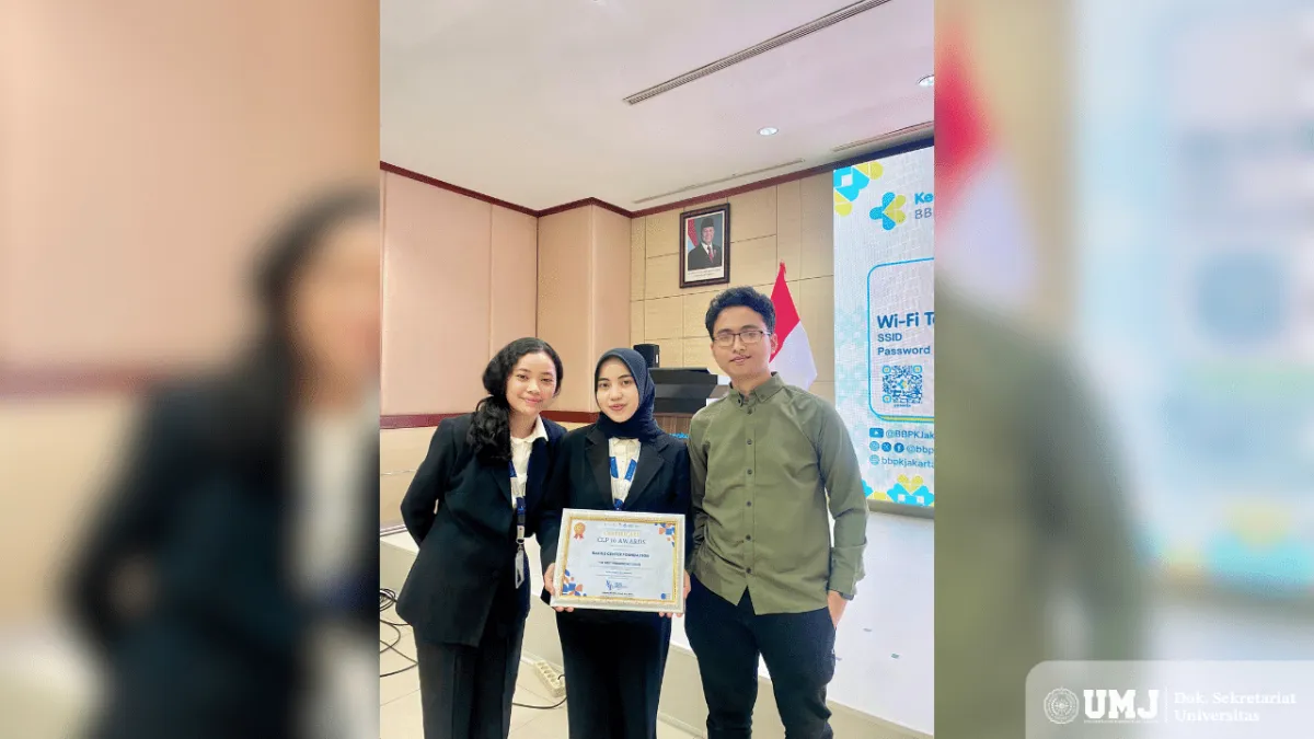 Mahasiswa FISIP UMJ Raih The Best Proceeding Lewat Riset SDGs di Instagram