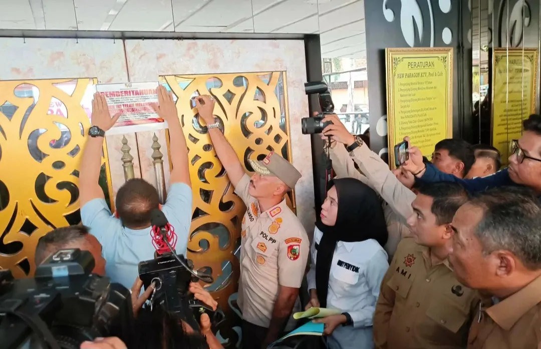 Pemko Pekanbaru Segel THM Paragon Usai Video Viral, Izin Operasional Dievaluasi