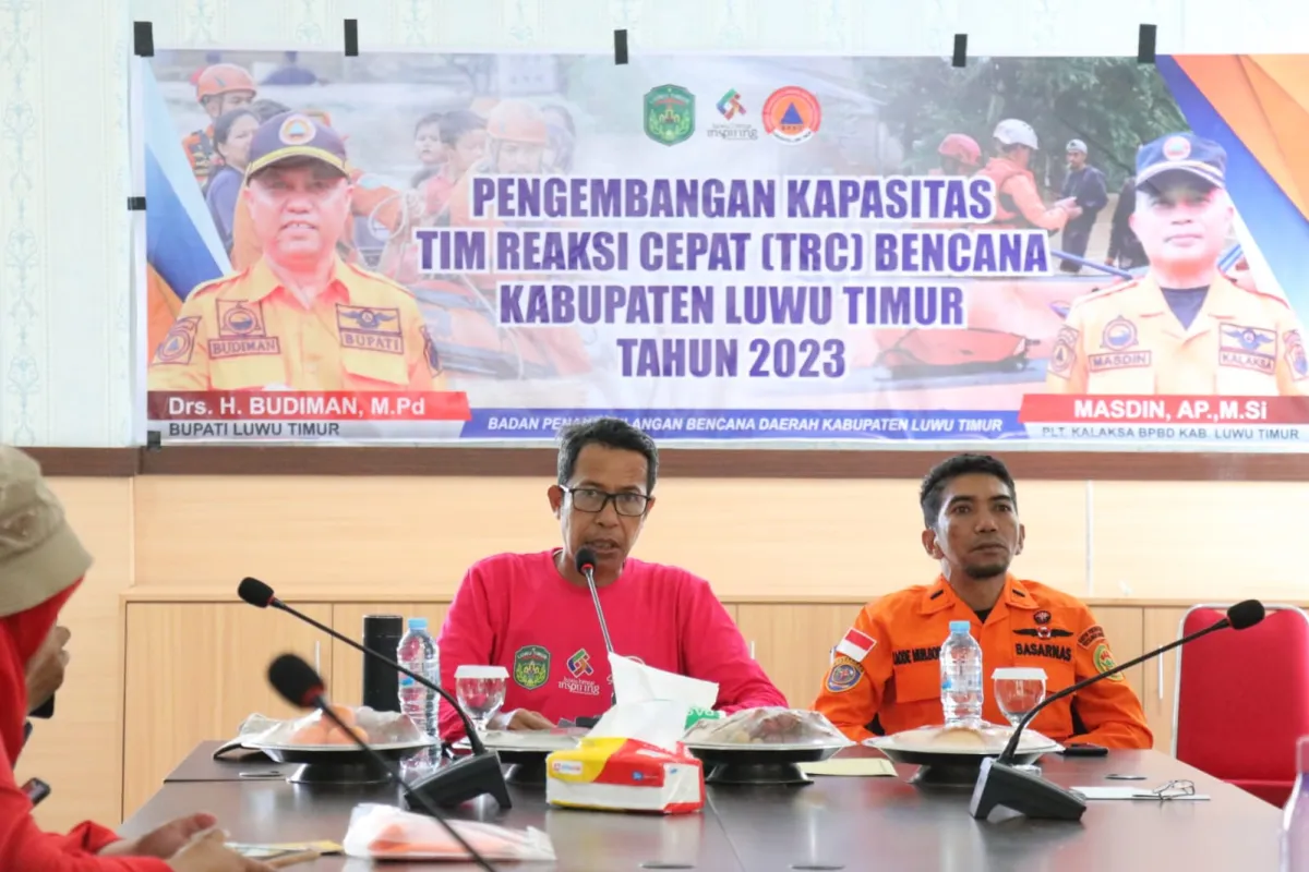 Pengembangan Kapasitas Tim Reaksi Cepat Bencana di Luwu Timur