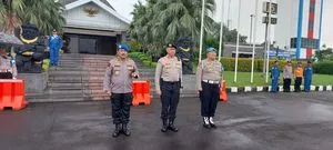 Direktur Kepolisian Udara Kawal Kapolri dalam Kegiatan di Solo