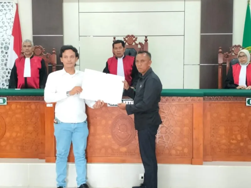 PN Lhoksukon Damaikan Sengketa Tanah 110 Hektare di Aceh Utara, Lahan Dibagi 35-75 Hektare
