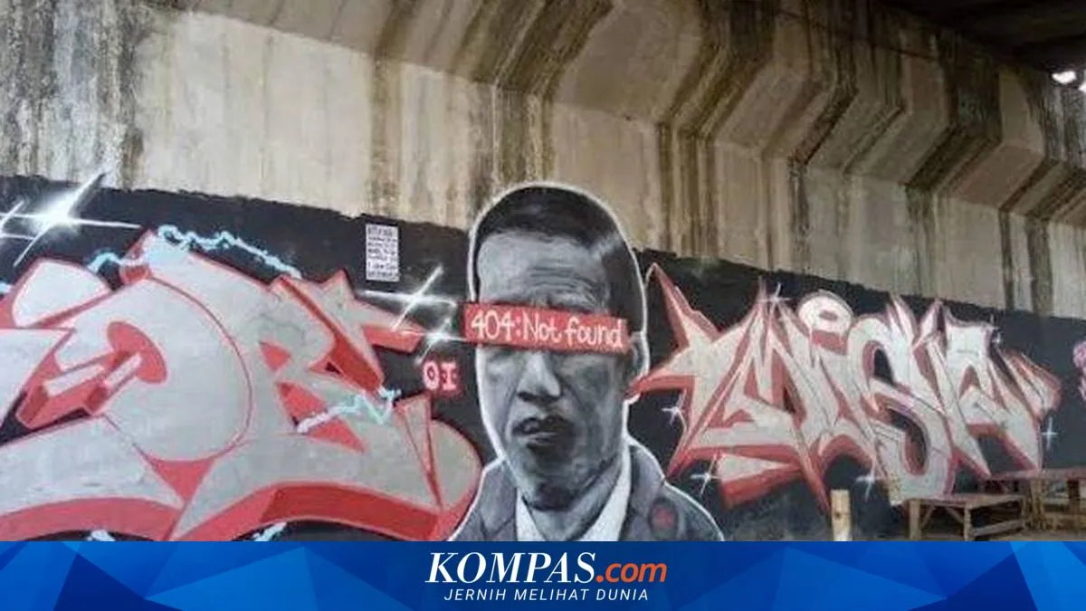 Mural Jokowi '404 Not Found' Dihapus, Perburuan Pembuatnya Picu Polemik Kebebasan Berekspresi