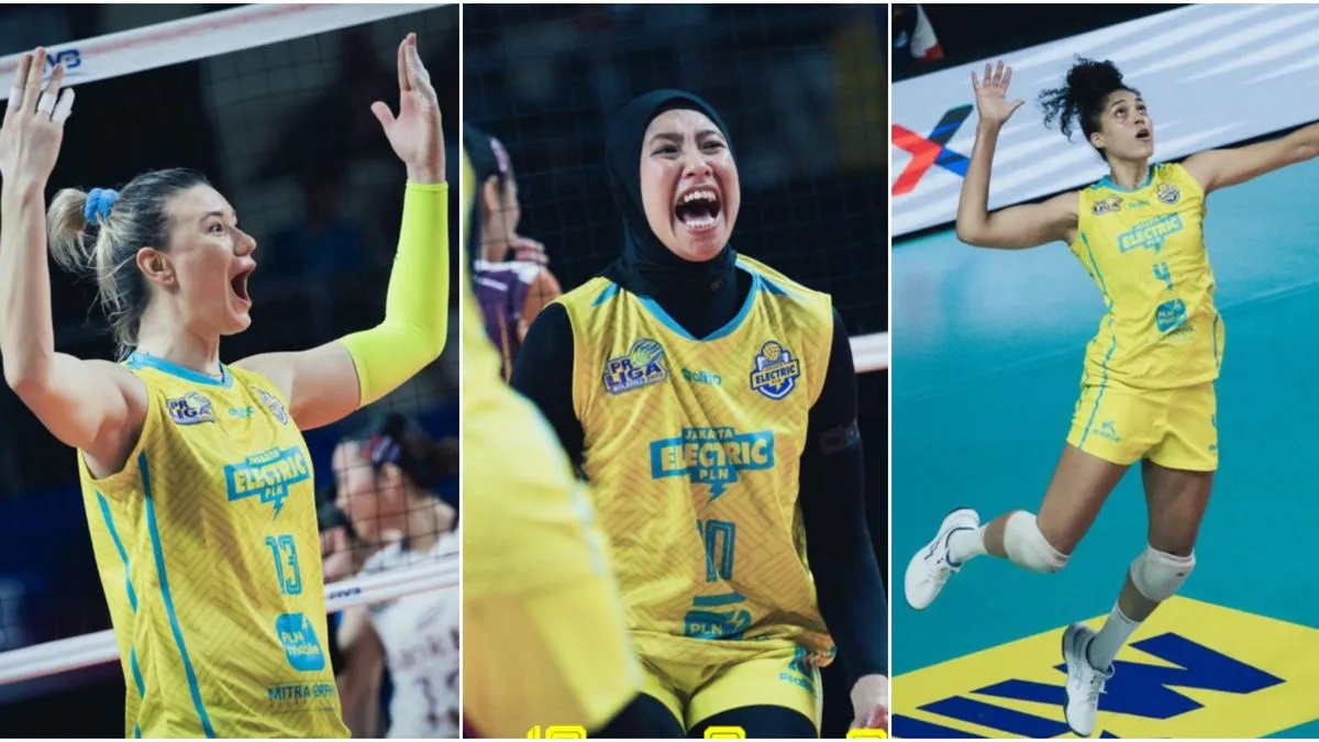 Electric PLN Menang Telak atas BJB Tandamata, Masuki Tiga Besar Proliga 2026
