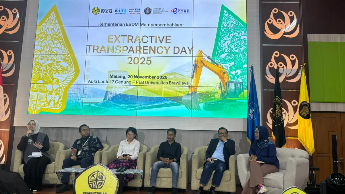 Tantangan Tata Kelola Sumber Daya Alam Ditekankan di Extractive Transparency Day 2025