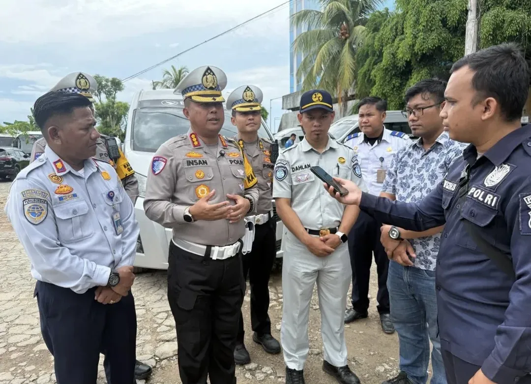Polda Kaltim Gelar Inspeksi Keselamatan Transportasi Umum di Balikpapan