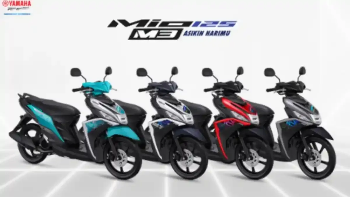 Yamaha Mio M3 Hadir dengan Empat Pilihan Warna Baru untuk Anak Muda